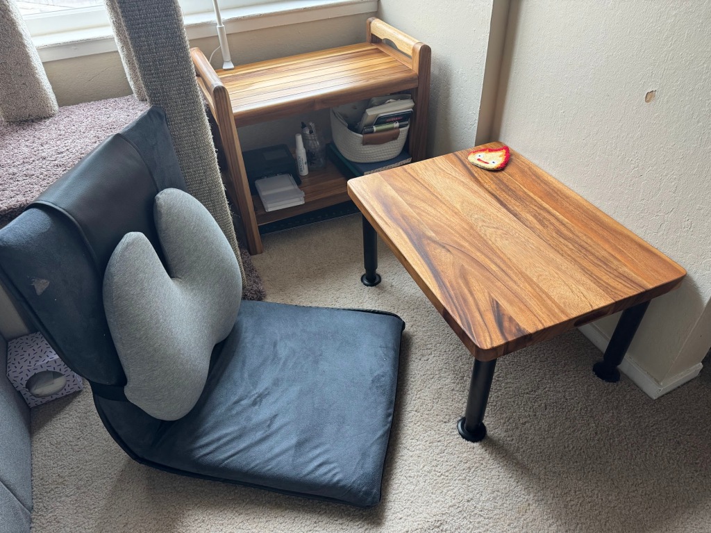 Japanese-Inspired Floor Desk: DIY Version